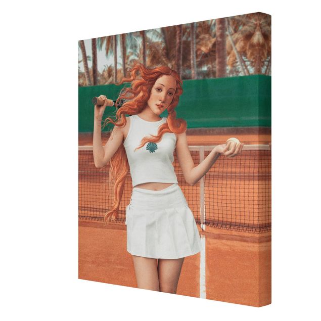 Leinwandbild - Tennis Venus - Hochformat 3:4