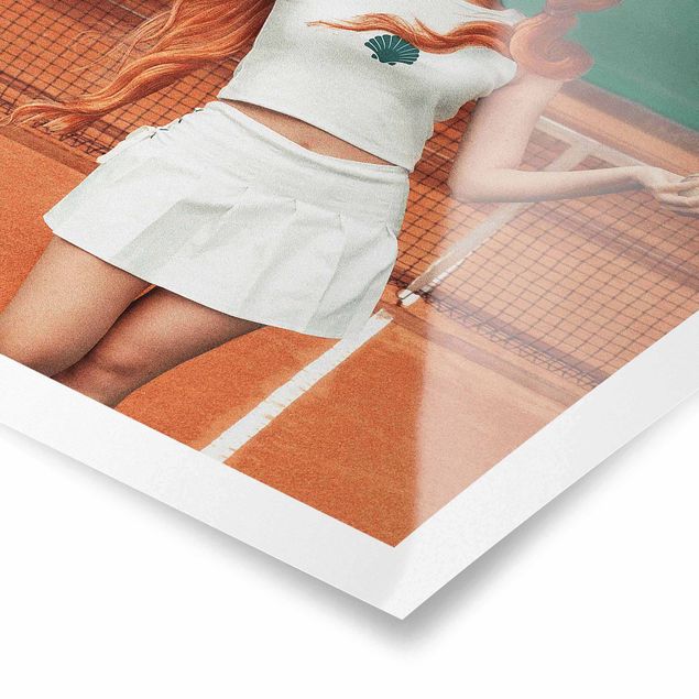Poster - Tennis Venus - Hochformat 2:3