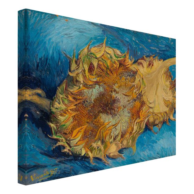 Leinwandbild - Van Gogh - Sonnenblumen - Querformat 4:3