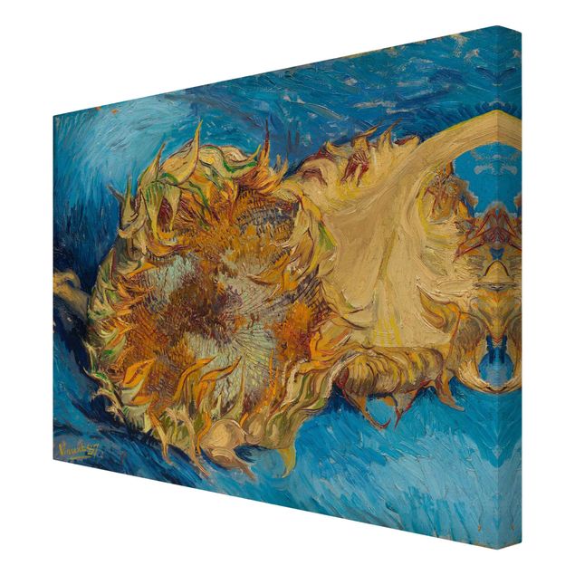 Leinwandbild - Van Gogh - Sonnenblumen - Querformat 4:3