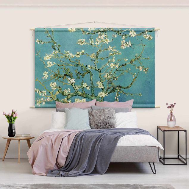 Wandtuch Wald Vincent van Gogh - Mandelblüte