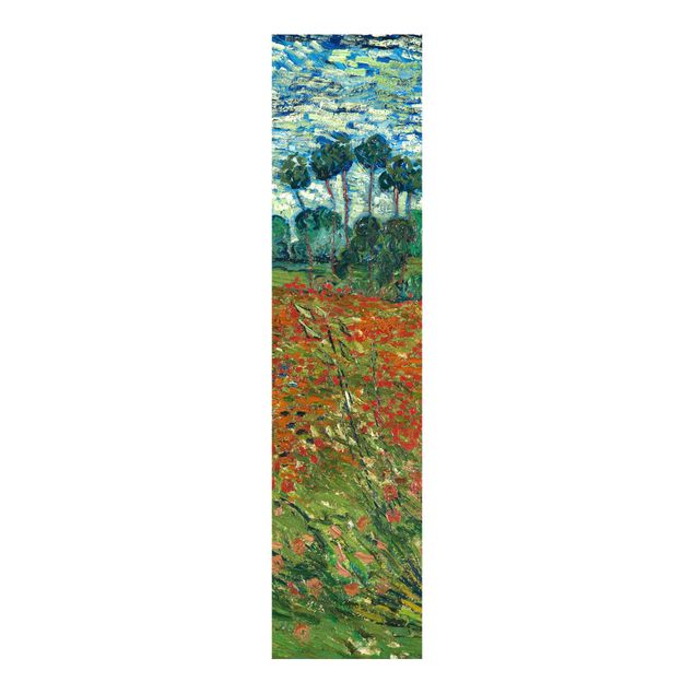 Schiebegardinen Set - Vincent van Gogh - Mohnfeld - Flächenvorhänge