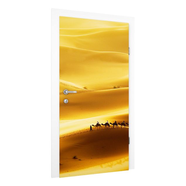 Türtapete - Golden Dunes