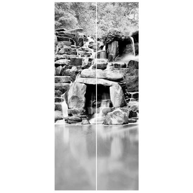 Türtapete - Wasserfall II