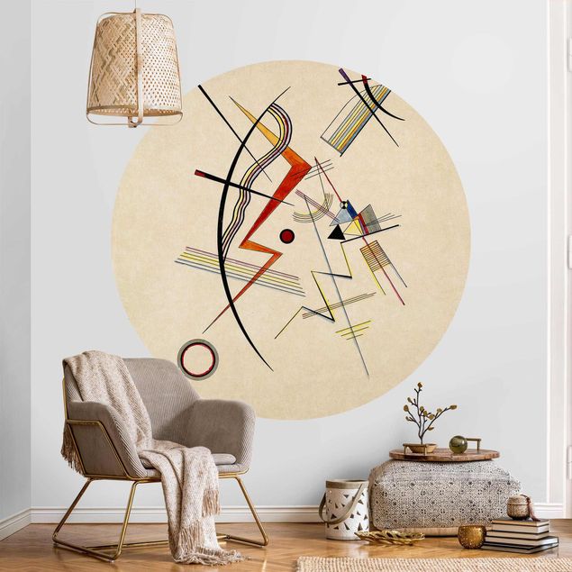 Runde Tapete selbstklebend - Wassily Kandinsky - Jahresgabe