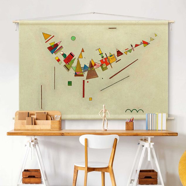 Wandbehang modern Wassily Kandinsky - Winkelschwung