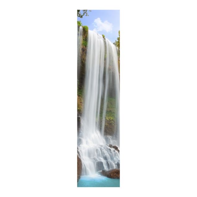 Schiebegardinen Set - Waterfalls - Flächenvorhänge