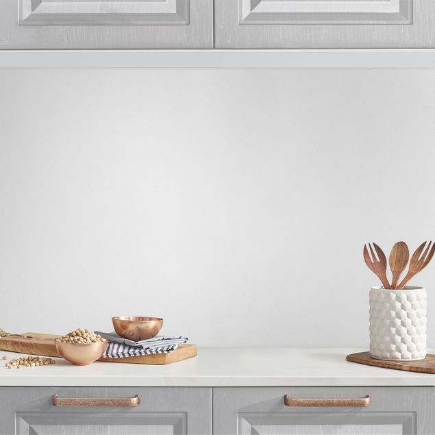 Küchenrückwand 3D-Struktur - Weißes Leder